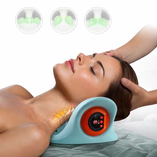 Massageador Cervical 4 em 1 NeckFlow [Conforto e bem-estar diário]