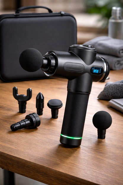 MuscleRelax Pro – Pistola de Massagem Muscular