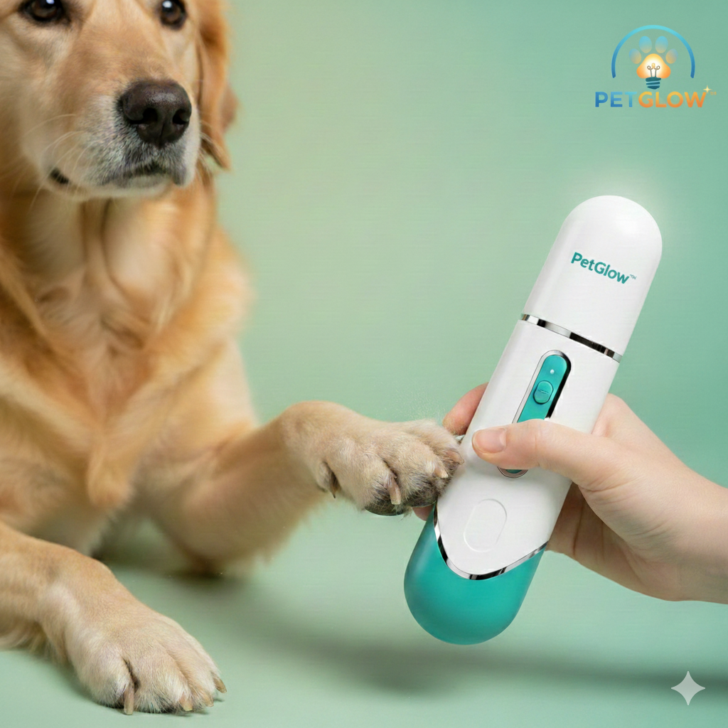 PetGlow Lixador de Unhas [Cuidado seguro em casa]
