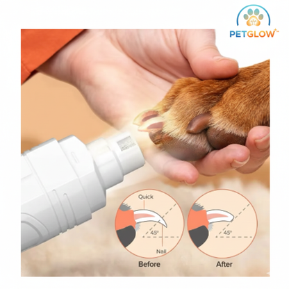 PetGlow Lixador de Unhas [Cuidado seguro em casa]