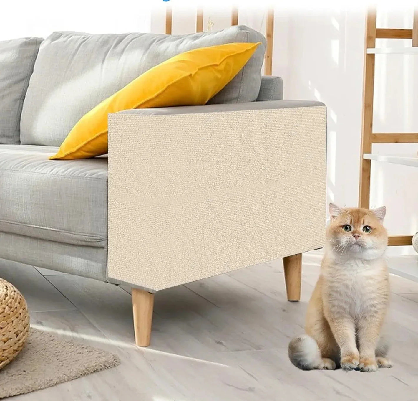 Protetor de Sofá para Arranhões de Gato Autoadesivo - CatGuard Sofá - Compre 1, Leve 2