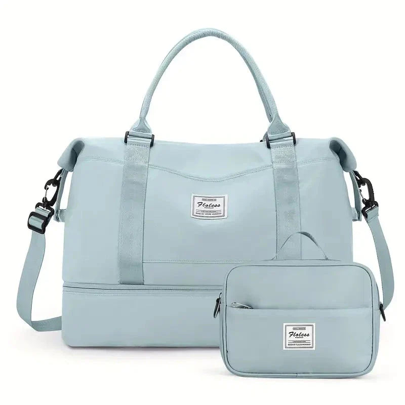 Bolsa-Mala Impermeável com Bolsos Multifuncionais -Estilo Urbano - Facilite suas viagens