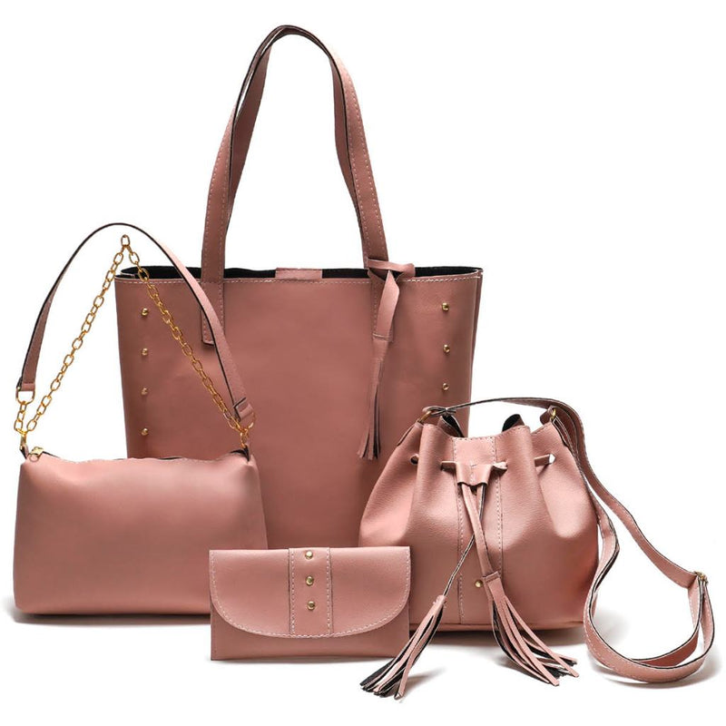 Kit  4 Bolsas BellaVitta - Combina com qualquer look