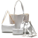 Kit  4 Bolsas BellaVitta - Combina com qualquer look