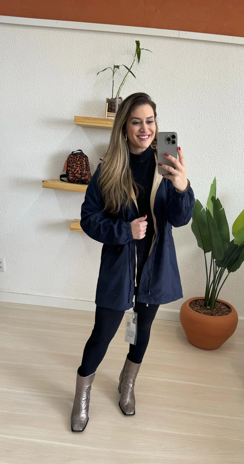 Casaco dupla fase - DuoChic Impermeável com 24% de Desconto - O frio esta chegando!