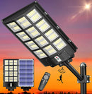 Luminária LED Solar Potência 1000W  SolarProtec 360 -  Sensor de Movimento e Controle Remoto