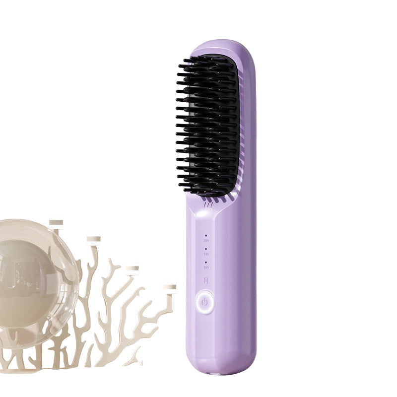 Escova portátil sem fio InnovaGlow - Facilita seu penteado
