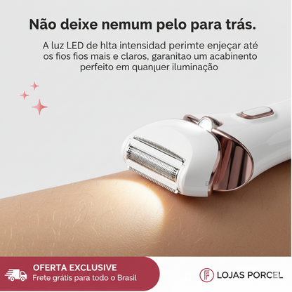 SilkEdge – Depilador Inteligente [Precisão dermatolólogica]